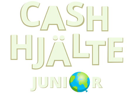 Cash Hjälte Junior -spelets logo